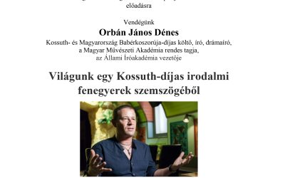 Orbán János Dénes előadása